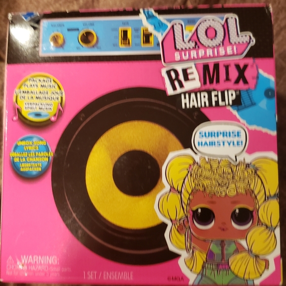 LOL Surprise! Remix Hair Flip Doll Toy W/Musical Stand and Accessories Brand NEW - Picture 1 of 2